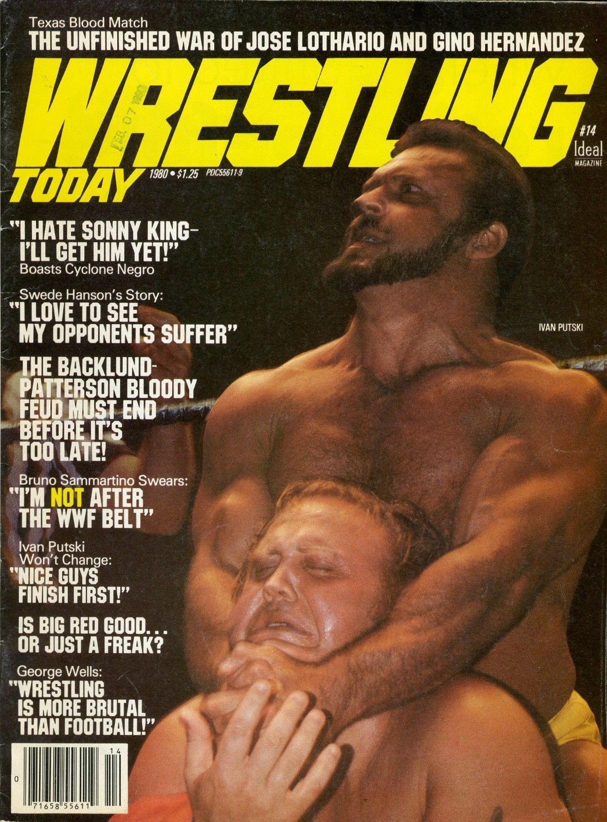 Wrestling Today April 1980 Magazine PWcatalog