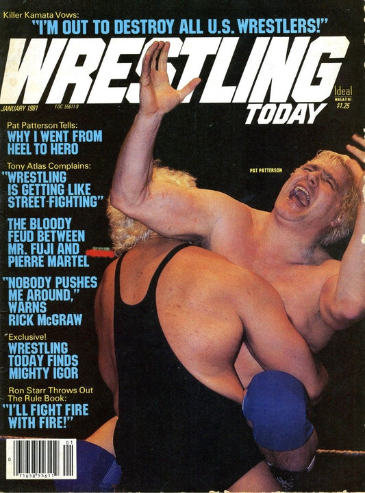 Wrestling Today January 1981 Magazine PWcatalog