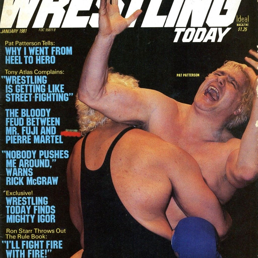 Wrestling Today January 1981 Magazine PWcatalog