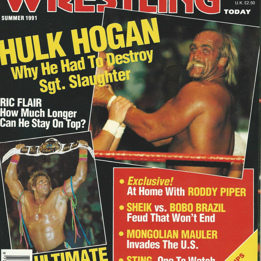 Wrestling Today Summer 1991 Magazine PWcatalog
