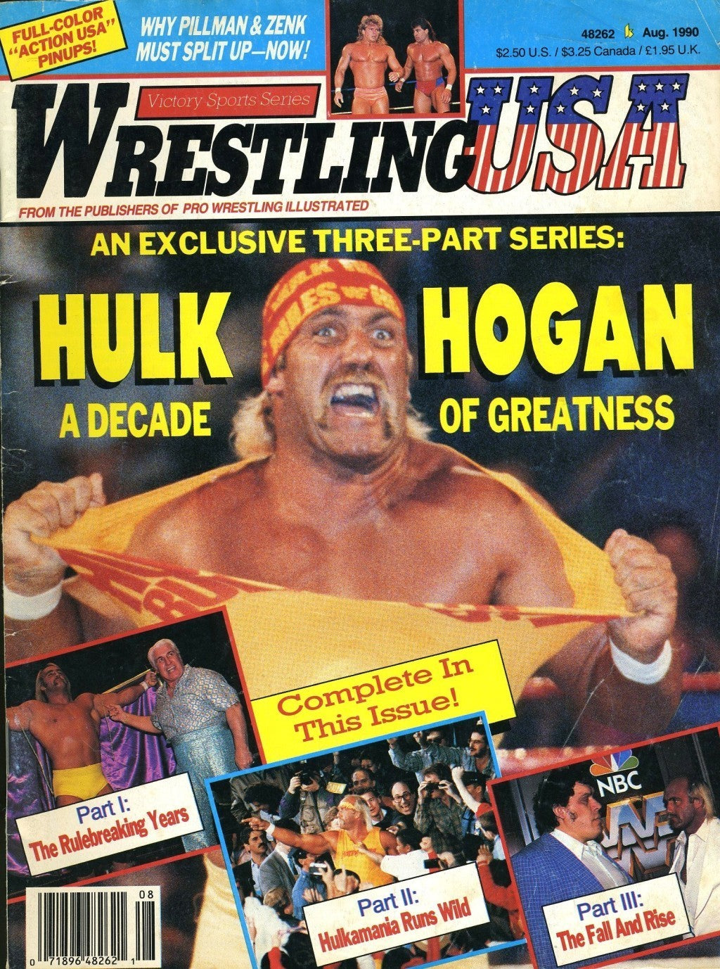 Wrestling USA  August 1990