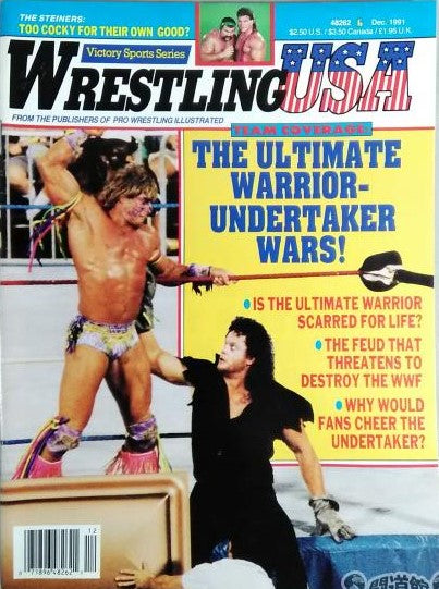 Wrestling USA December 1991 Magazine PWcatalog