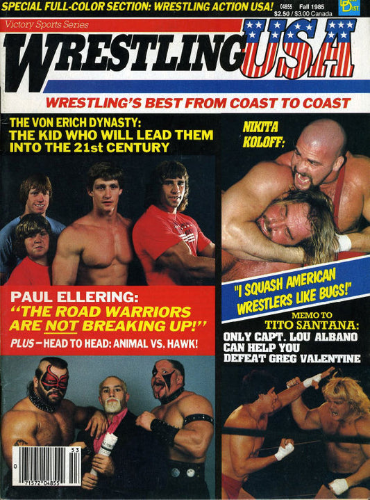 Wrestling USA  Fall 1985