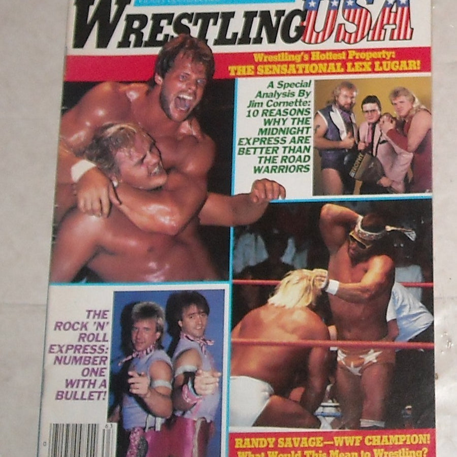 Wrestling USA Fall 1986 Magazine PWcatalog