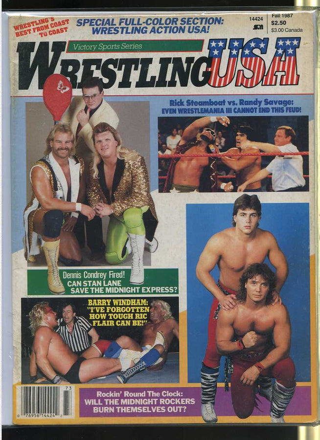 Wrestling USA Fall 1987 Magazine PWcatalog