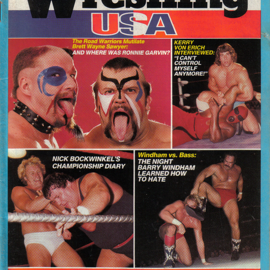 Wrestling USA Spring 1984 Magazine PWcatalog
