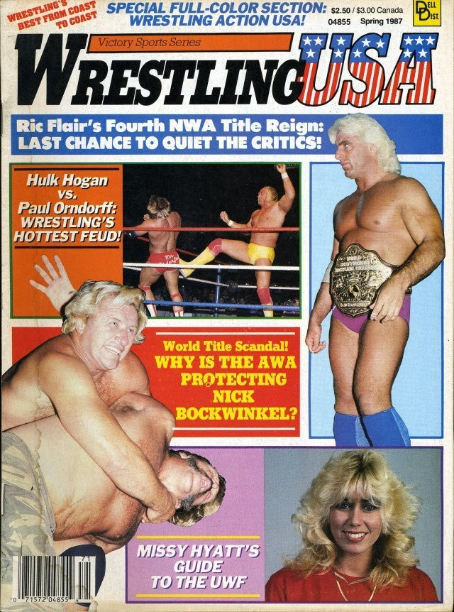 Wrestling USA Spring 1987 Magazine PWcatalog