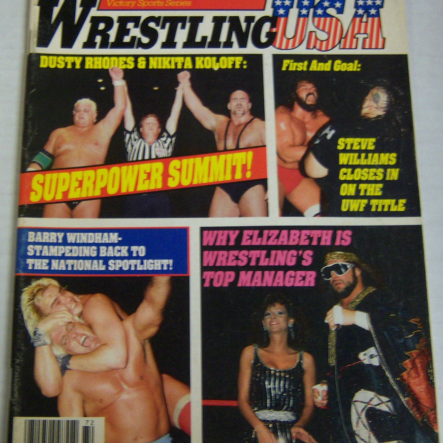 Wrestling USA Summer 1987 Magazine PWcatalog