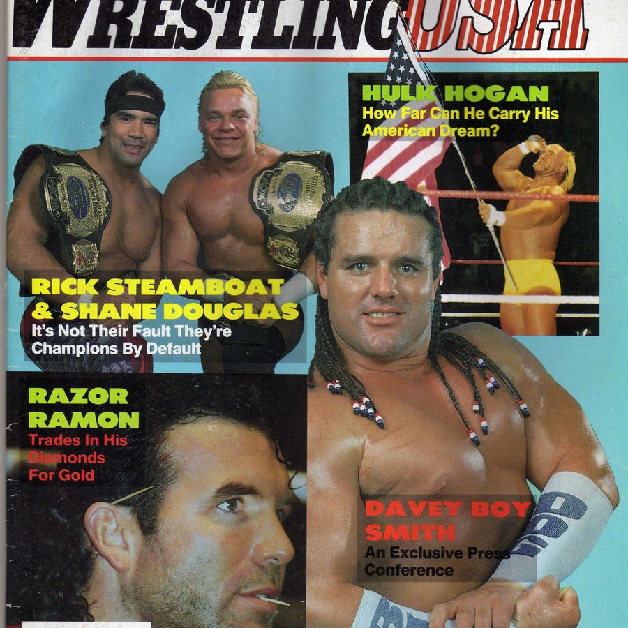 Wrestling USA Summer 1993 Magazine PWcatalog