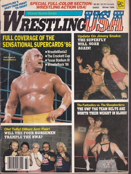 Wrestling USA  Winter 1986
