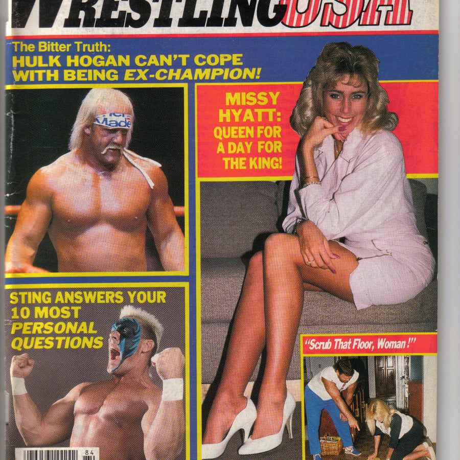Wrestling USA Winter 1988 Magazine PWcatalog