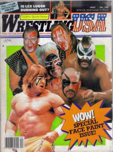 Wrestling USA December 1990 Magazine PWcatalog