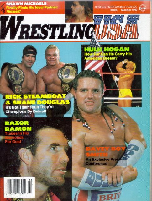 Wrestling USA 1993 Magazine PWcatalog