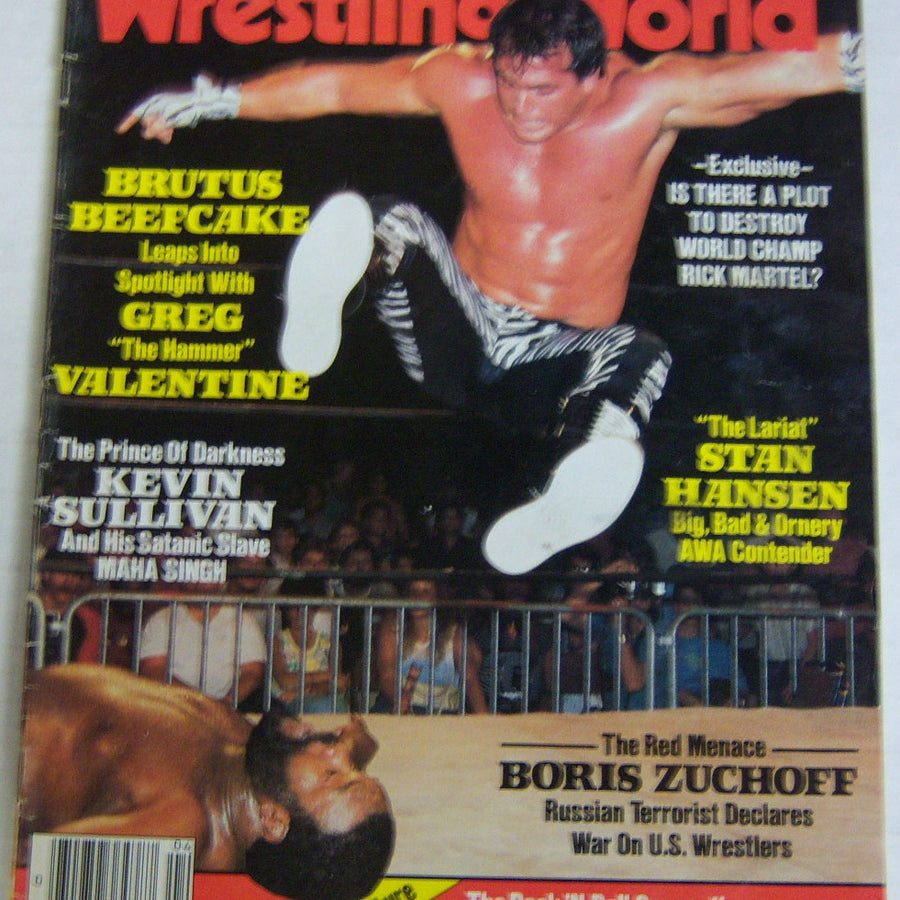 Wrestling World April 1986 Magazine PWcatalog