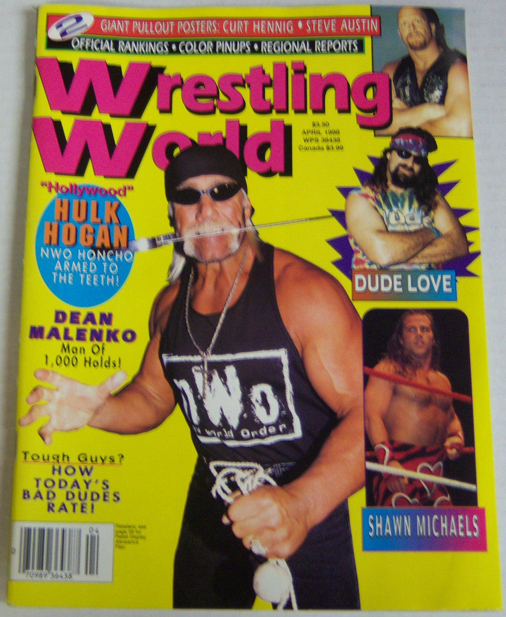 Wrestling World April 1998 Magazine PWcatalog
