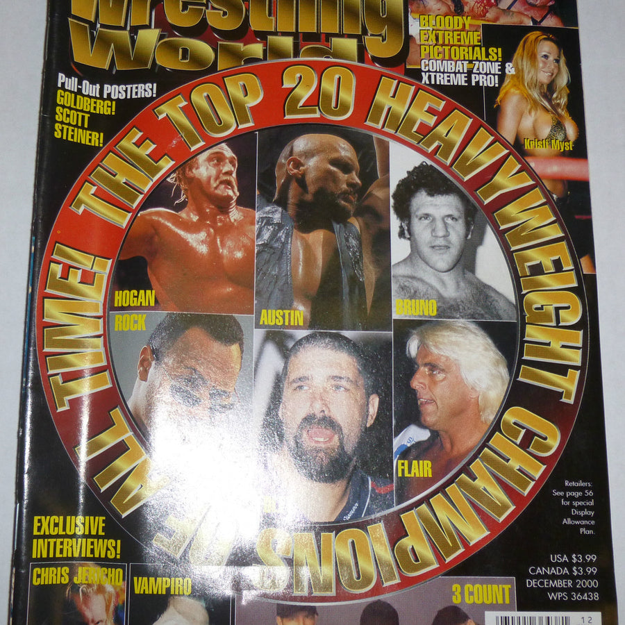 Wrestling World December 2000 Magazine PWcatalog