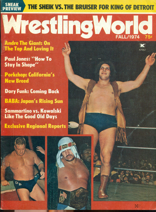 Wrestling World  Fall 1974