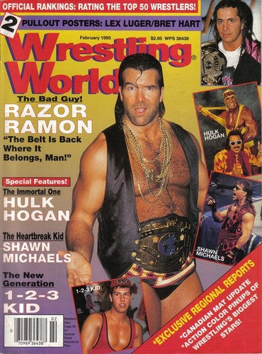 Wrestling World February 1995 Magazine PWcatalog
