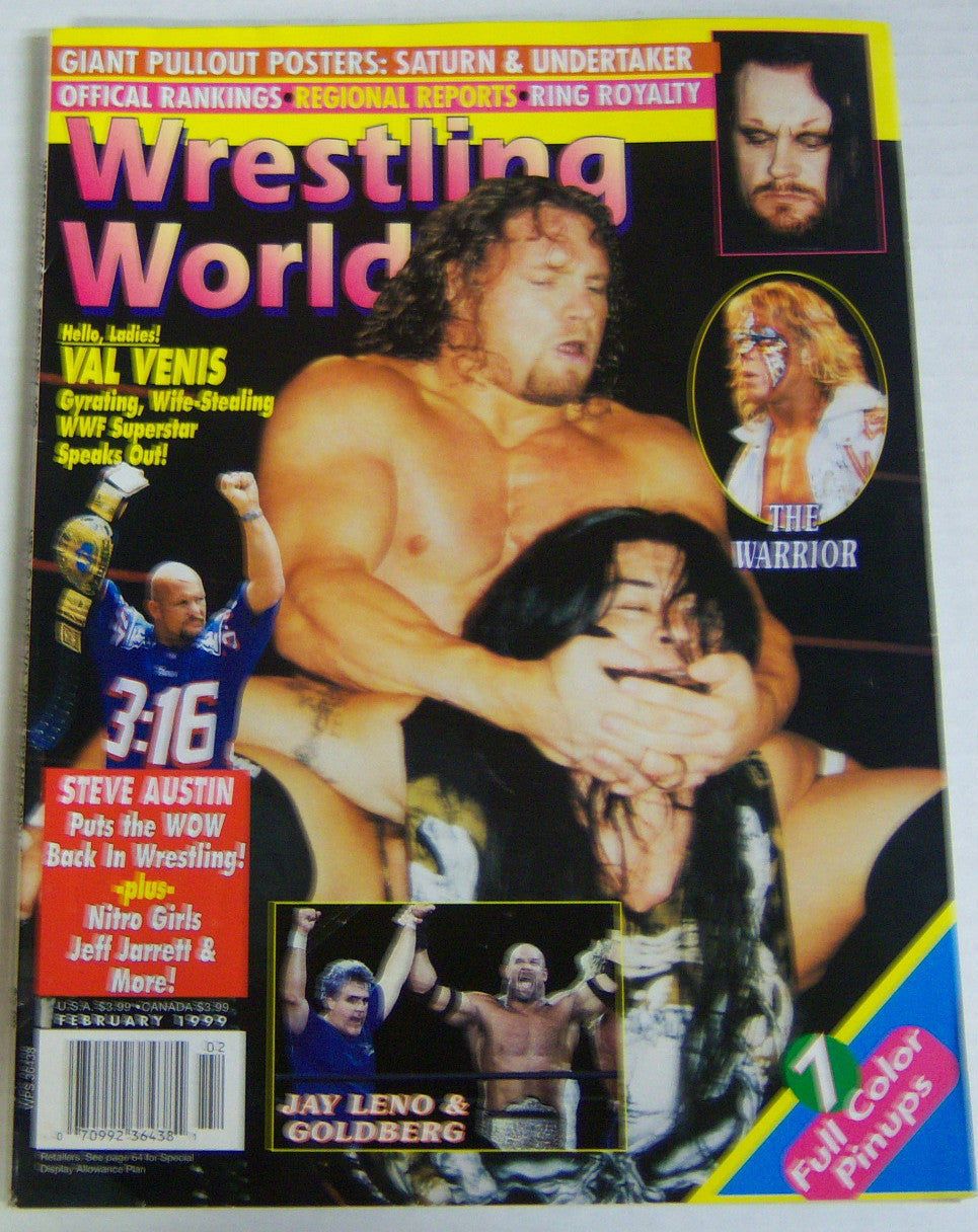Wrestling World February 1999 Magazine PWcatalog