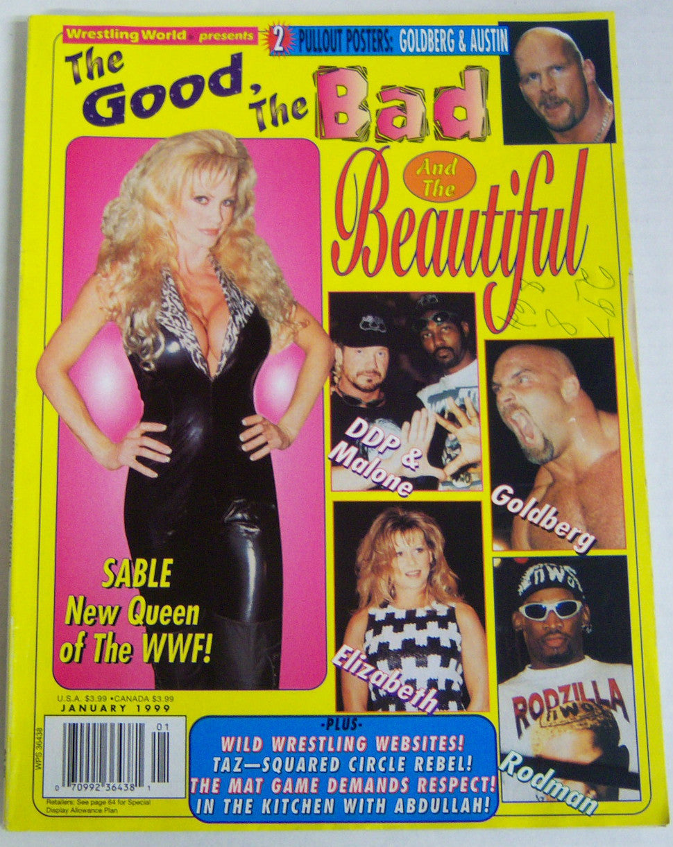 Wrestling World January 1999 Magazine PWcatalog