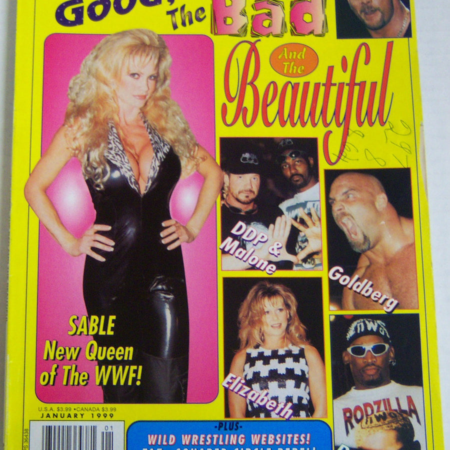 Wrestling World January 1999 Magazine PWcatalog