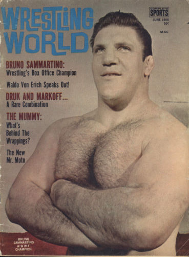 Wrestling World June 1966 Magazine PWcatalog