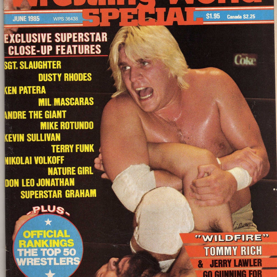 Wrestling World June 1985 Magazine PWcatalog