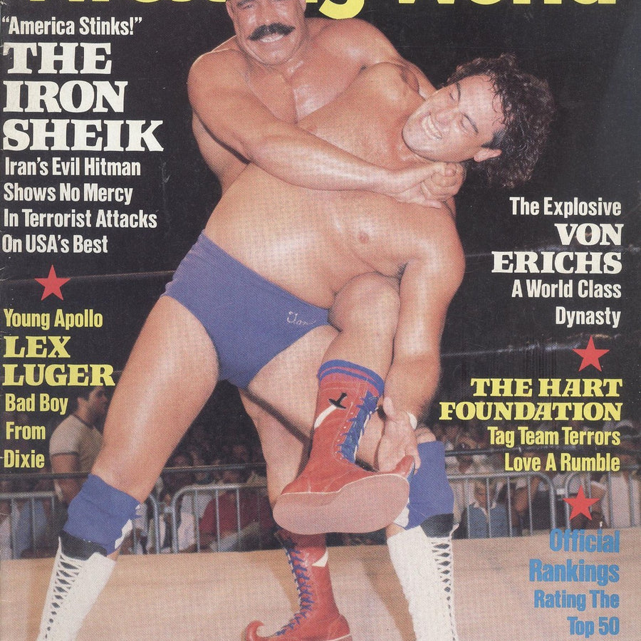 Wrestling World June 1986 Magazine PWcatalog