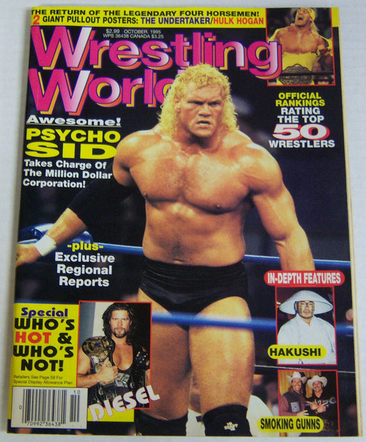 Wrestling World October 1995 Magazine PWcatalog