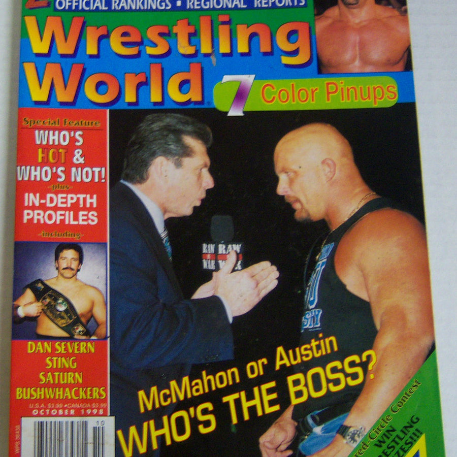 Wrestling World October 1998 Magazine PWcatalog