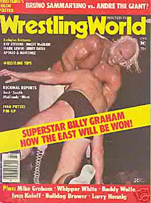 Wrestling World 1975 Magazine PWcatalog