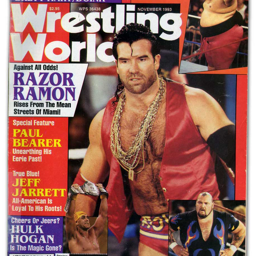 Wrestling World November 1993 Magazine PWcatalog