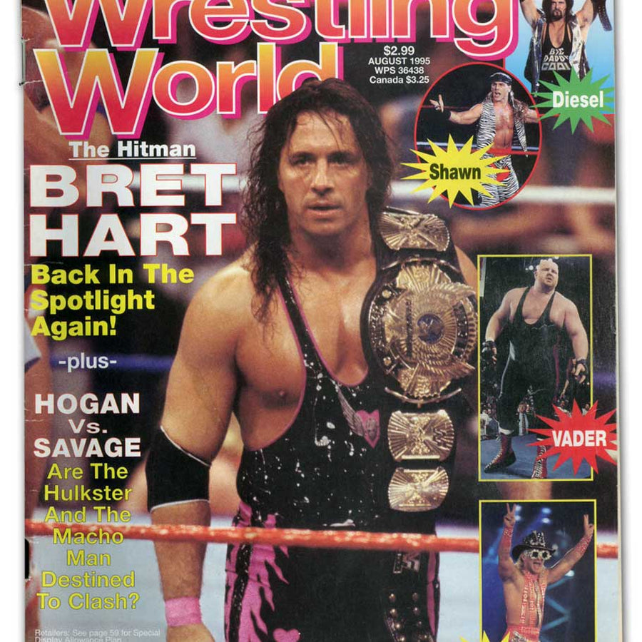 Wrestling World August 1995 Magazine PWcatalog