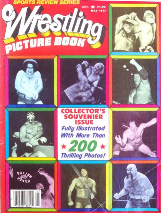 Wrestling picture book May 1977