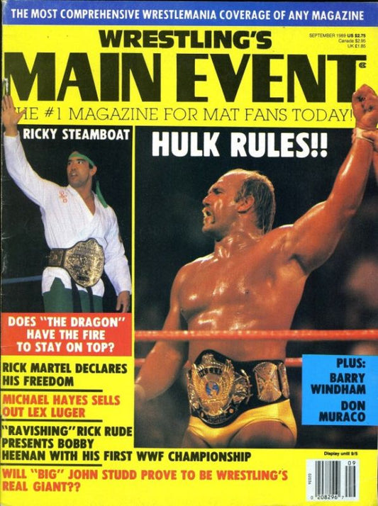 Wrestlings Main Event September 1989