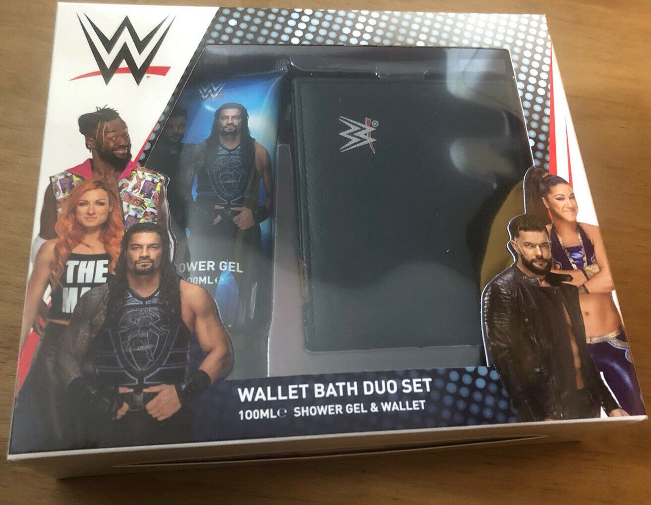 Wwe Bath Gift Set With Wallet PWcatalog