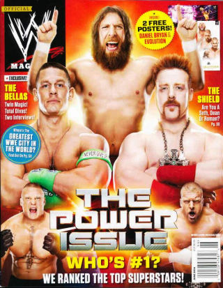 WWE Magazine  June 2014