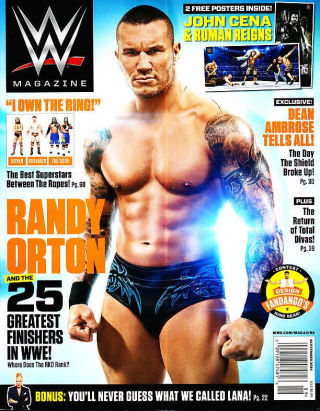 WWE Magazine  September 2014