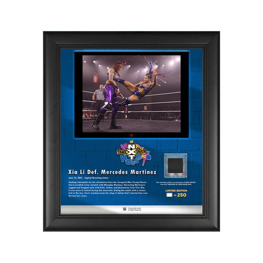 Xia Li NXT TakeOver In Your House 2021 15x17 Commemorative Plaque Pwcatalog