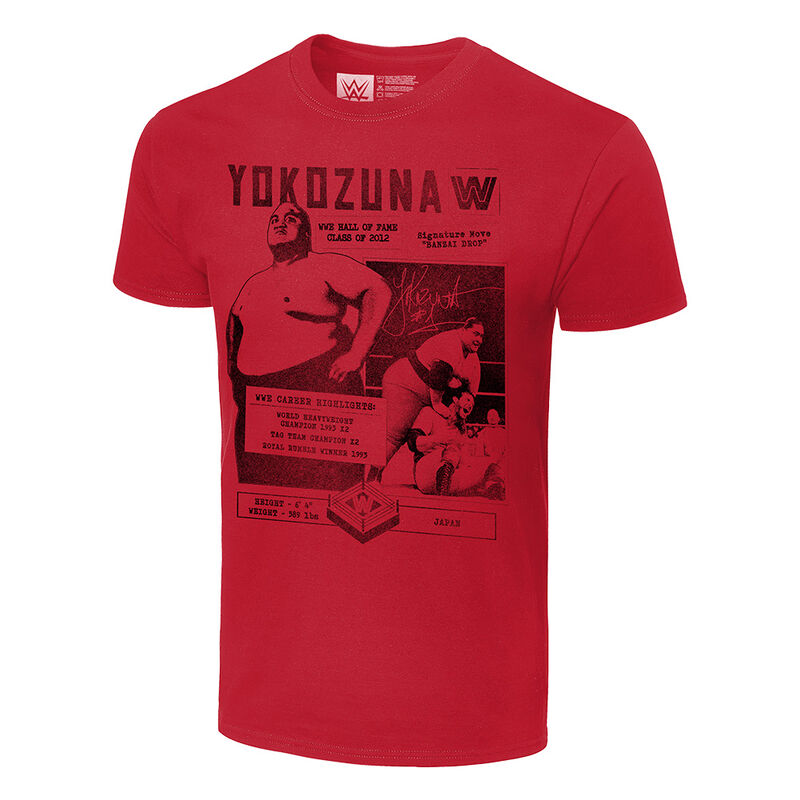 Yokozuna Fanzine Graphic T-Shirt Pwcatalog