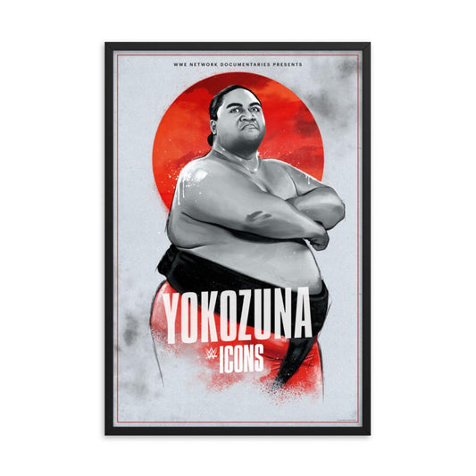 Yokozuna Icons 24x36 Framed Poster