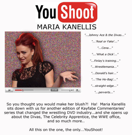 YouShoot with Maria Kanellis DVDs & Videos PWcatalog
