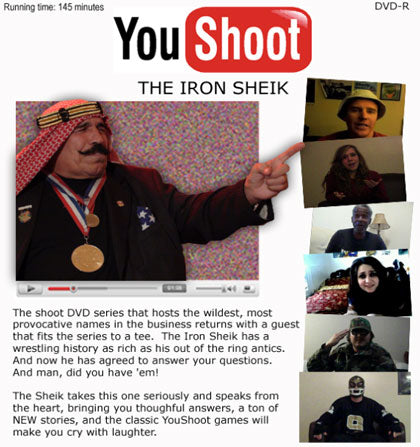 YouShoot with The Iron Sheik DVDs & Videos PWcatalog