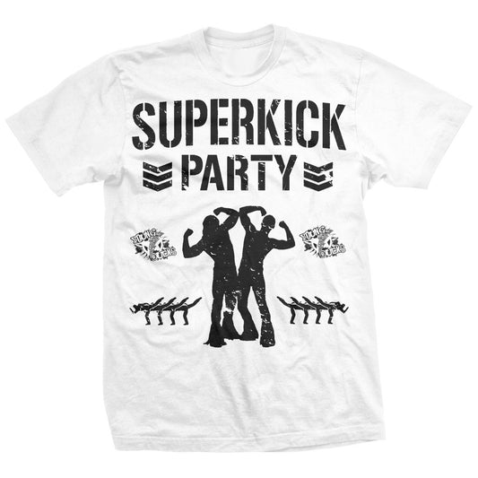 Young Bucks Superkick Party White Shirt Pwcatalog