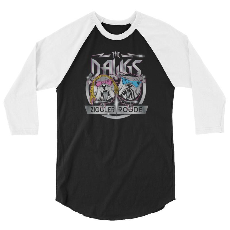 Ziggler & Roode The Dawgs 3-4 Sleeve Raglan Shirt Pwcatalog