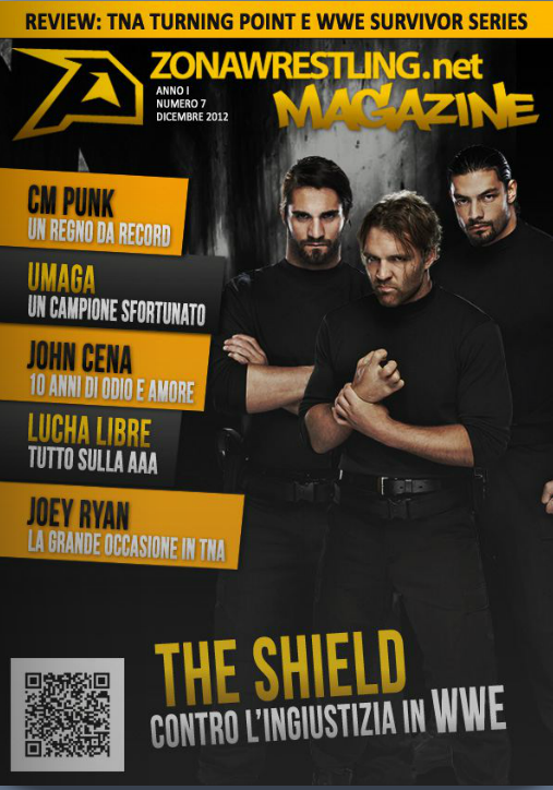 Zona Wrestling Magazine December 2012 Magazine PWcatalog
