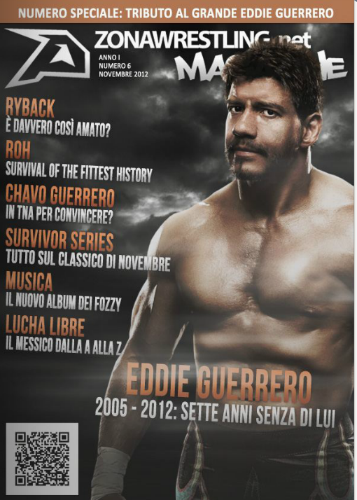 Zona Wrestling Magazine November 2012 Magazine PWcatalog