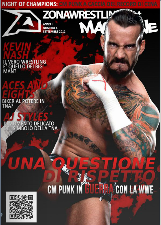 Zona Wrestling Magazine September 2012 Magazine PWcatalog