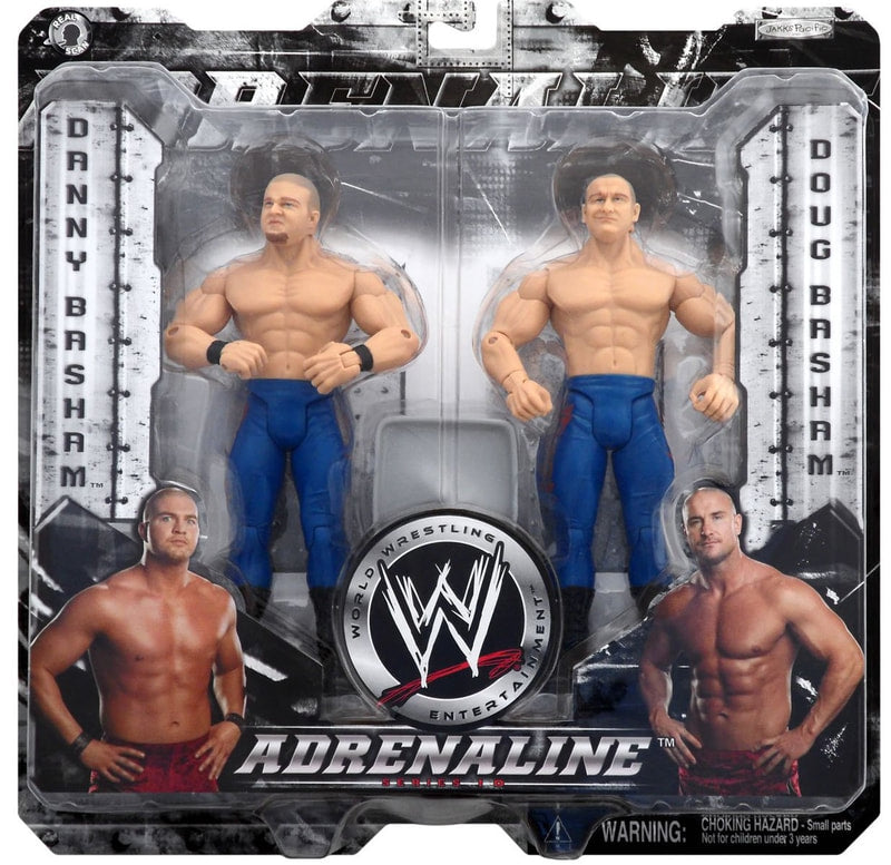 WWE Jakks Pacific Adrenaline 10 Danny Basham & Doug Basham