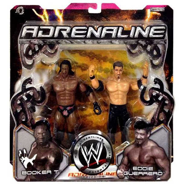 WWE Jakks Pacific Adrenaline 14 Booker T & Eddie Guerrero
